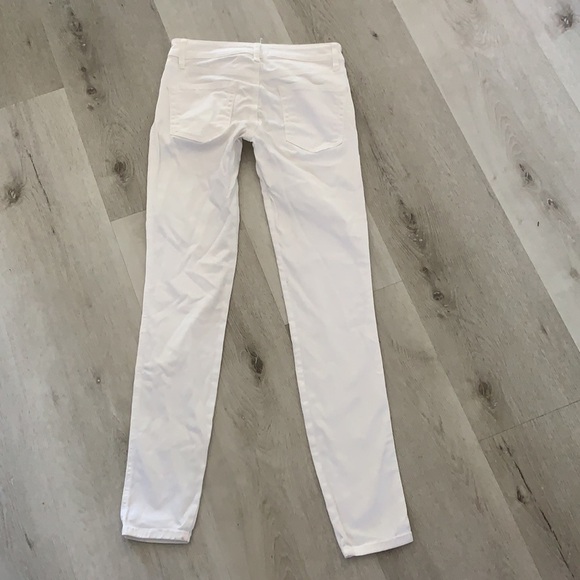 Anthropologie denim Cloth and Stone size 27 white jeans classic casual - Picture 10 of 11